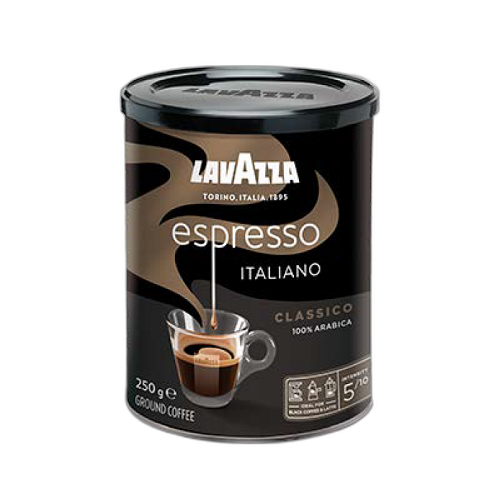 ყავა 'ლავაცა' ESPRESSO თუნუქი 0.250გ