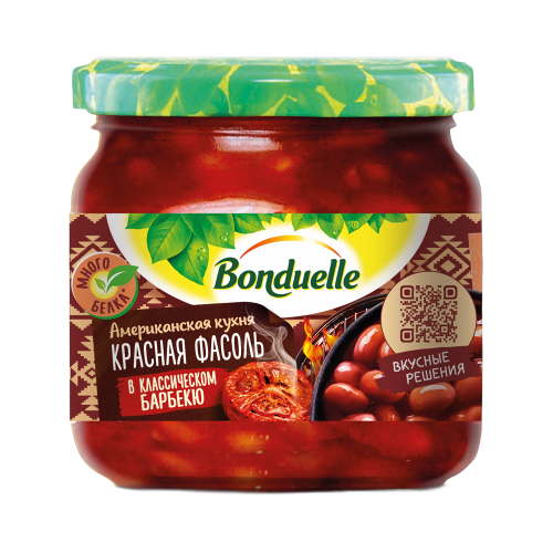 ბარდა / "ბონდუელი" / წითელი ლობიო / 350 მლ