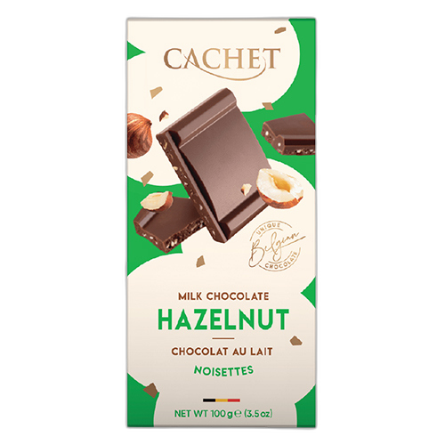 შოკოლადი /Kims Chocolates/ - "კაშე" ბელგიური რძიანი შოკოლადი თხილით, 12*100გ