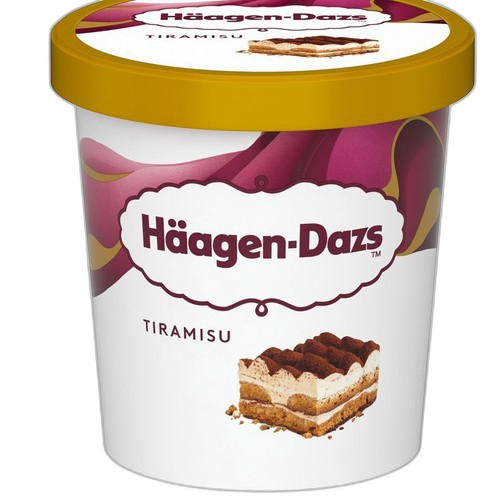 ნაყინი / HAAGEN DAZS / რომით და ტირამისუთი 8*420 მლ