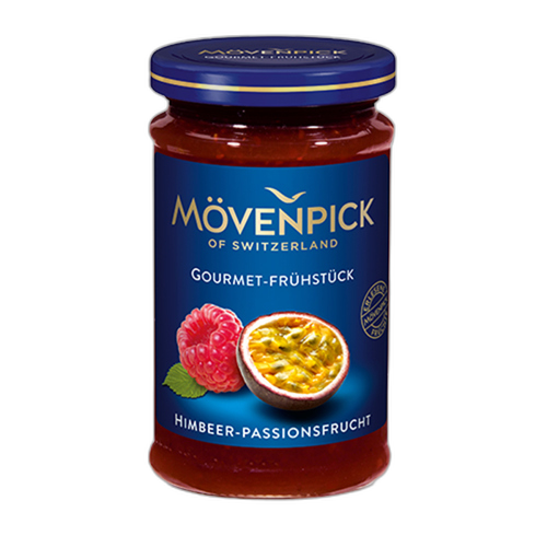 ჟოლოსა და მარაკუას ჯემი Schwartau 'Movenpick' 250 გრ