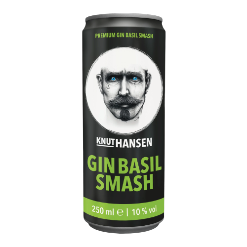 კოქტეილი/ Knut Hansen/ Gin Basil Smash/ 10%/ 12*250 მლ