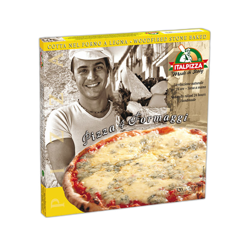 პიცა Italpizza ოთხი ყველით 320 გ