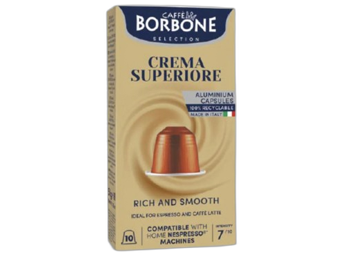 ყავის კაფსულა / Borbone / კრემა, სუპერიორი 10*50გ