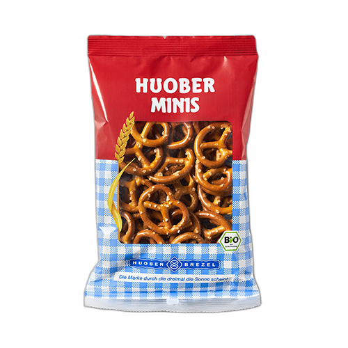 კრეკერი Huober Brezel ორგანული 'Pretzel' მინი 40 გ
