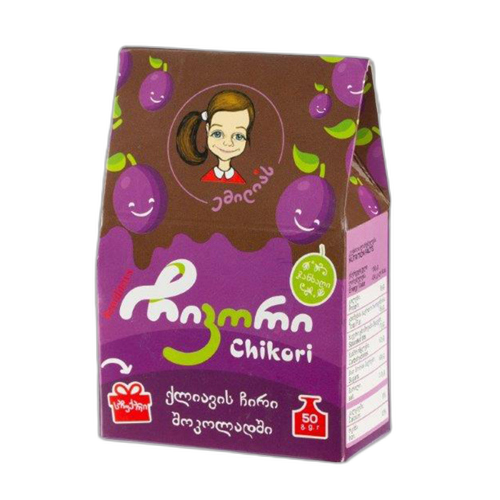 ქლიავის ჩირი შოკოლადში 'ემილიას ჩიკორი' 50 გ