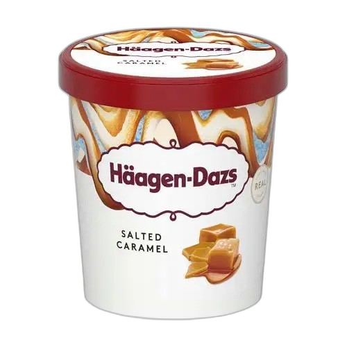 ნაყინი / HAAGEN DAZS / მარილიანი კარამელით 8*460 მლ