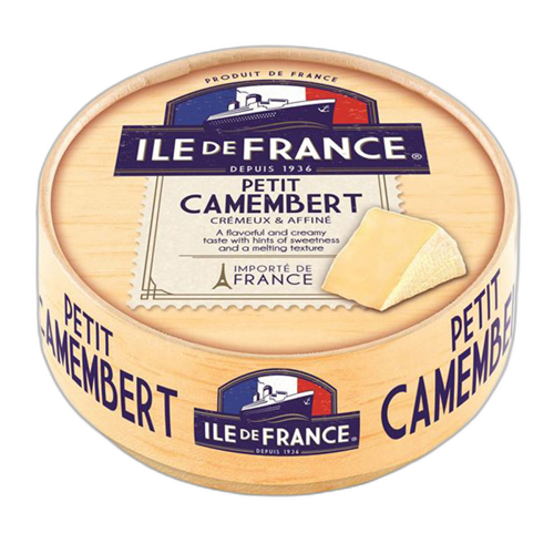 ყველი კამემბერი / ილლე დე ფრანსი / Ile De France / 125გრ