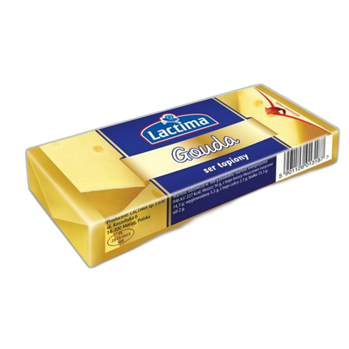 მდნარი ყველი Lactima გაუდა (ფოლგაში) 100 გ