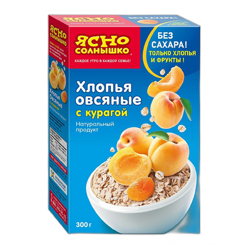 შვრიის ფანტელი 'სოლნიშკო' გარგრით 300გ