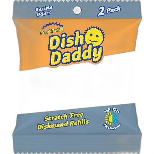 ღრუბელი / Scrub daddy / ჭურჭლის სახეხის / სათადარიგო 2ც