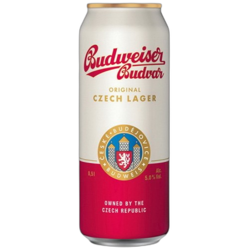 ლუდი / ბუდვაიზერი / ქილა / გაგრა პლიუსი / 0.5ლ.