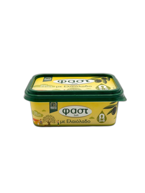 სამარხვო მცენარეული ცხიმი ზეთისხილის ზეთით და ვიტამინებით/ Minerva/ 12*220 გ