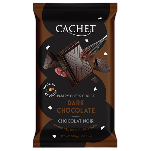 Kim's Chocolates 'კაშე' პრემიუმ ბელგიური შავი შოკოლადი 53% 300 გ