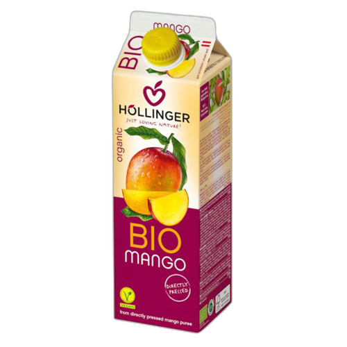 მანგოს ორგანული ბიო წვენი 'ჰოლინგერ' 1 ლ