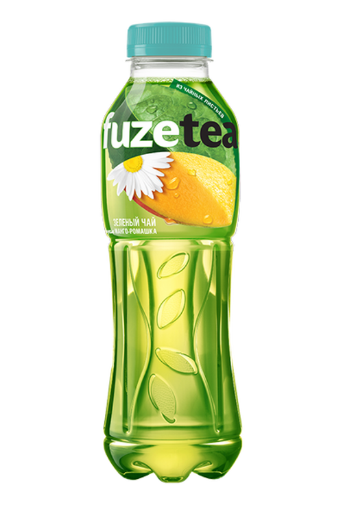 ცივი ჩაი Fuse Tea მანგო და გვირილა 0.5ლ
