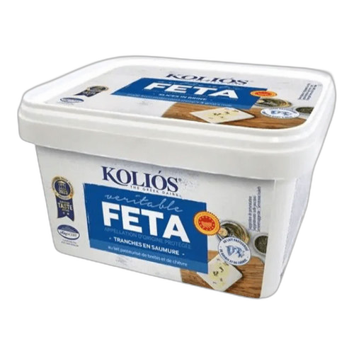 ბერძნული ყველი, ფეტა მარილწყალში/ kolios/ 8*400 გ