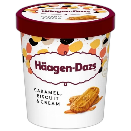 ნაყინი / HAAGEN DAZS / კარამელის ბისკვიტით 8*460 მლ