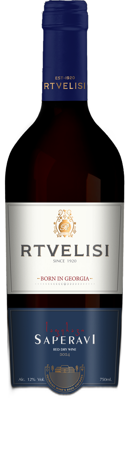 ღვინო / საფერავი მერლო / წითელი მშრალი / პრემიუმ კოლექცია / რთველისი