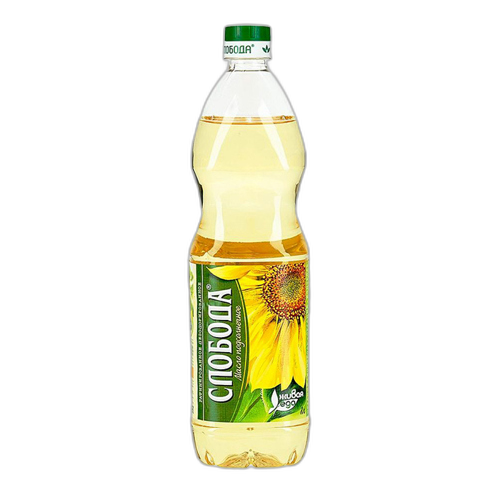 მზესუმზირის ზეთი ''სლობოდა'' 1ლ