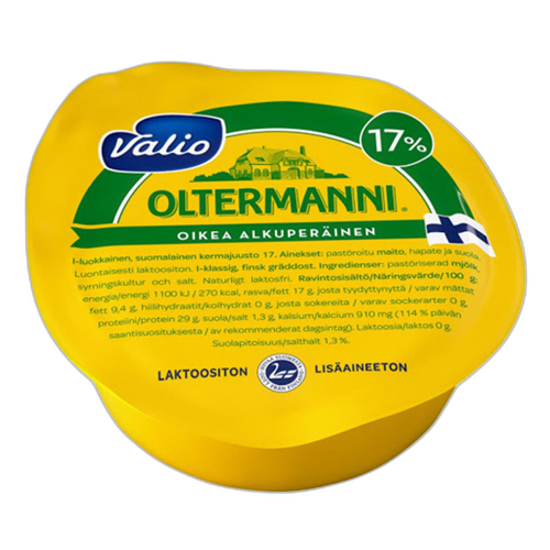 ყველი Valio 'ოლტერმანი' 17% 450 გ