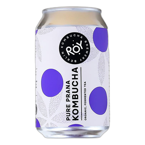 ორგანული კომბუჩა/ ROY/ ჯინჯერით და პიტნით 24*330მლ