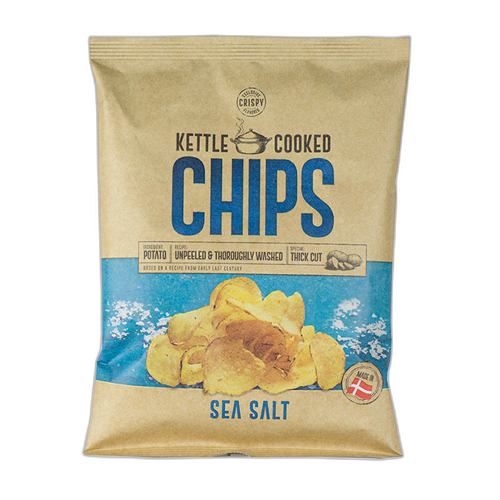 ჩიფსი / ოქეი სნექს / ხელით მომზადებული, ზღვის მარილით 8*150 გ