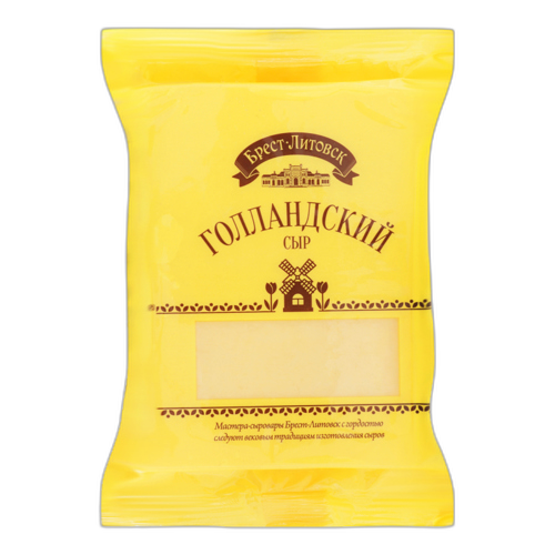 ყველი / ჰოლანდიური, ნახევრად მყარი 45 % 200გრ