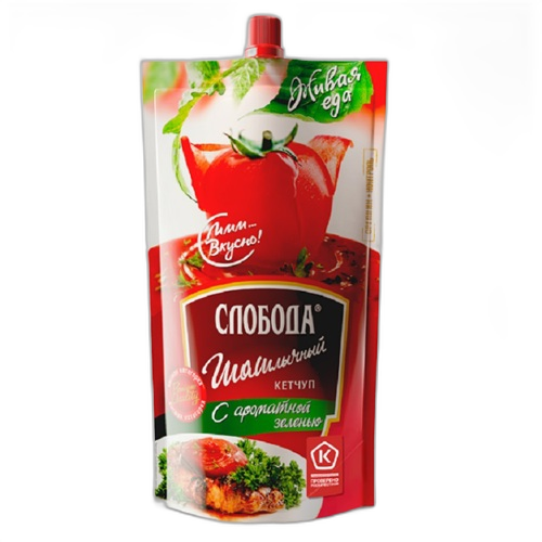 კეჩუპი 'სლობოდა' სამწვადე დოზატორით 200 გ