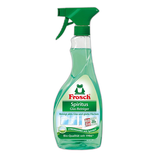 შუშის საწმენდი სპრეი სპირტით Frosch 500 მლ