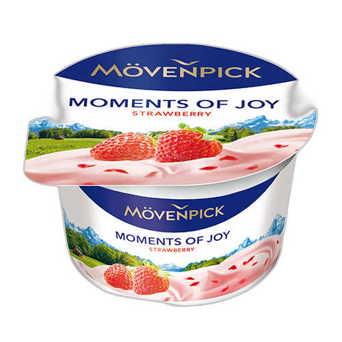 იოგურტი /მოვენპიკი/ მარწყვით 20*100 გ