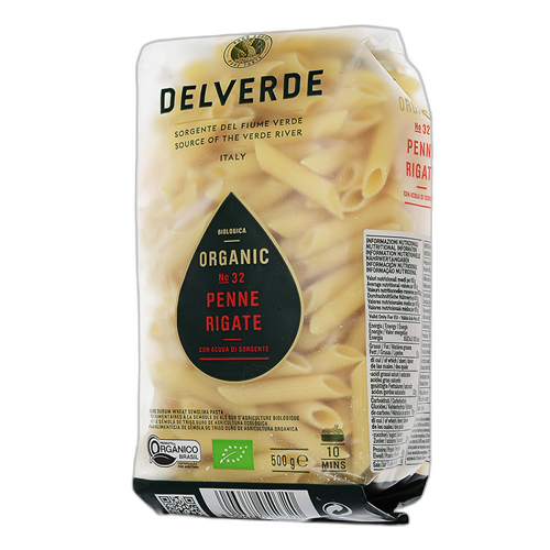 მაკარონი Delverde ორგანული პენე რიგატე N32, 500გ