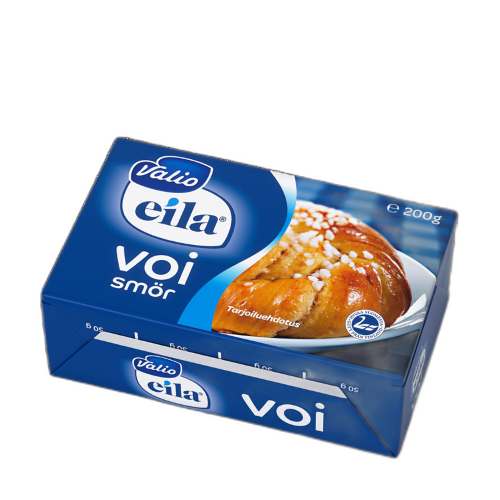 კარაქი /Valio/ eila ულაქტოზო, 80% /20*200 გრ