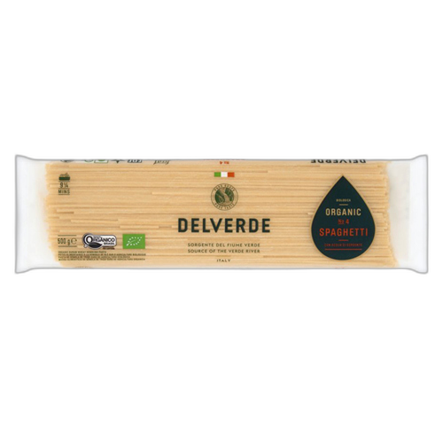 მაკარონი Delverde ორგანული სპაგეტი N4, 500გ