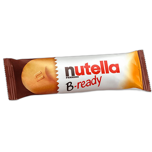 ორცხობილა/Nutella/ "B-ready" ნუტელას კრემით 36*22გ