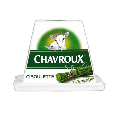 ყველი Chavroux თხის მწვანე ხახვით 150 გ