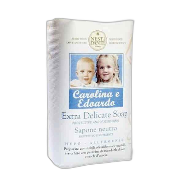 ნესტი დანტე-საპონი ბავშვის"კაროლინა&ედუარდო"ნუშით და კალენდულათი.250გ.