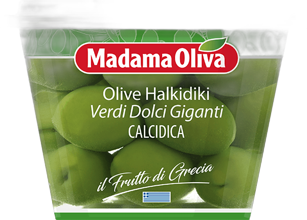 მადამა ოლივა-ზეთისხილი მწვანე . 250გ.