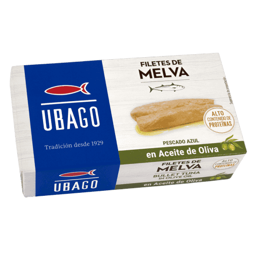 უბაგო-თინუსის ფილე ზეითუნის ზეთში 125გ.