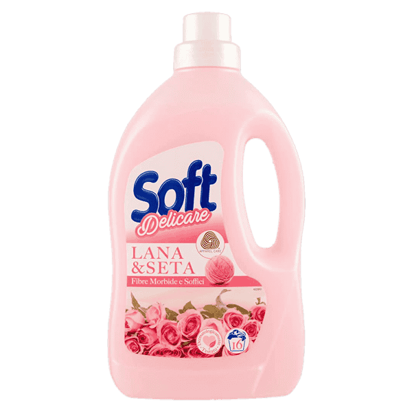 სოფტი-სარეცხი სითხე შალის და ნაზი ქსოვ. 900მლ