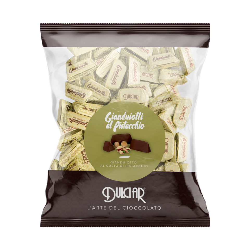 დულჩიარი- ჯიანდუია  ფისტით, უგლუტენო 100გრ