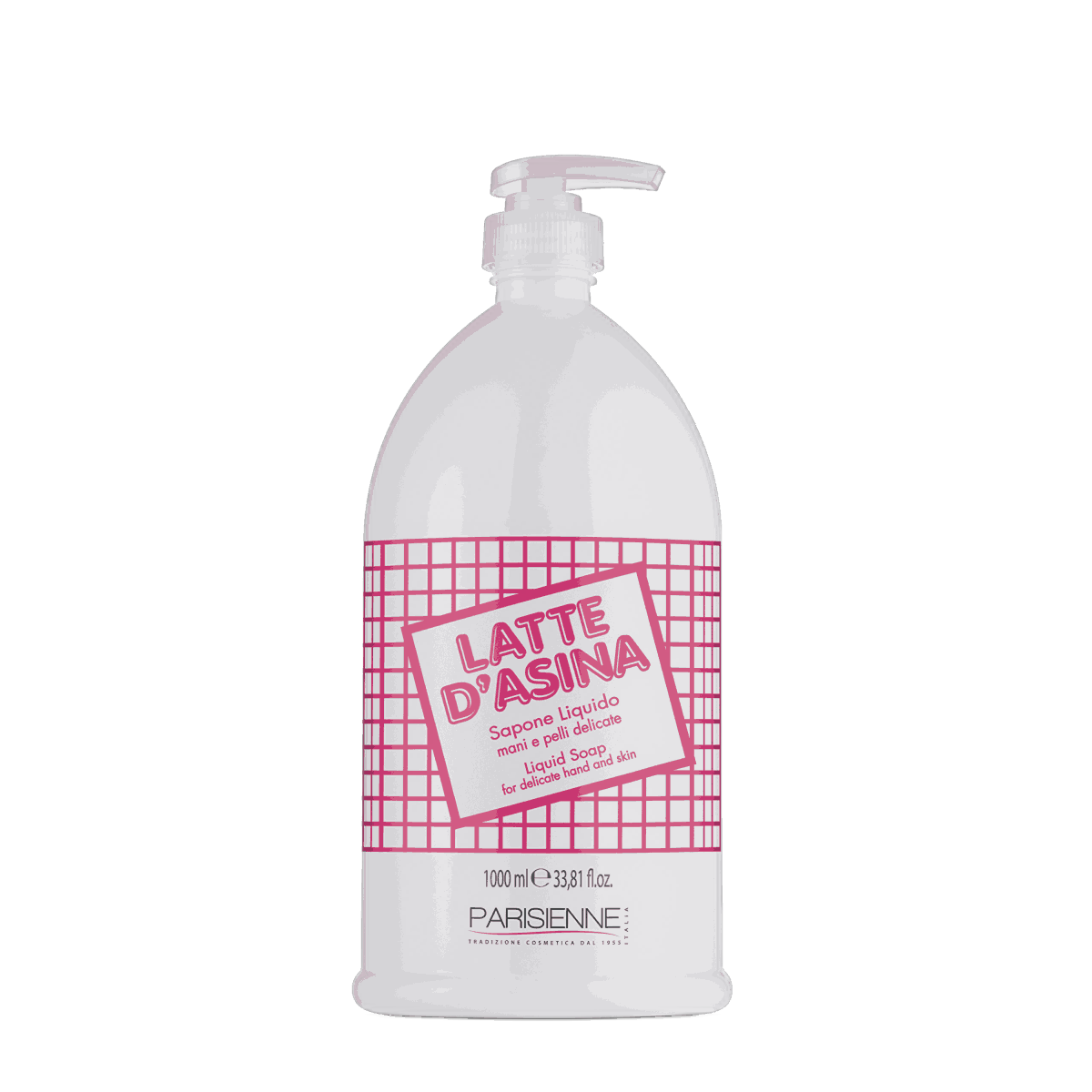 პარიზიენა-თხევადი საპონი ვირის რძით.1ლ