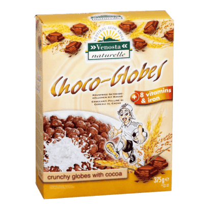 ვენოსტა-ხრაშუნა კაკაოს ბურთები 375გ