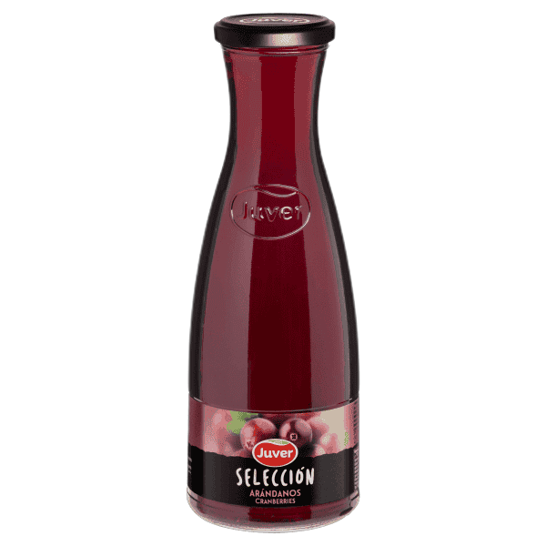 Juver - წვენი სელესიონ მოცვის, უშაქრო, უგლუტენო, 0.850 ლ.