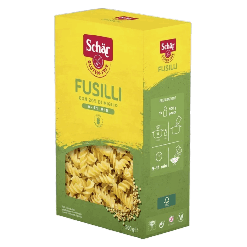დრ.შარი-მაკარონი "Fusilli"გლუტენის გარეშე.500გ