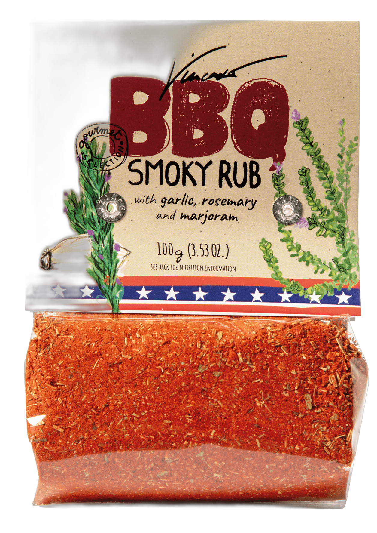 ანტიკო-სანელებლების ნარევი შებოლილი ბარბექიუ 100გ