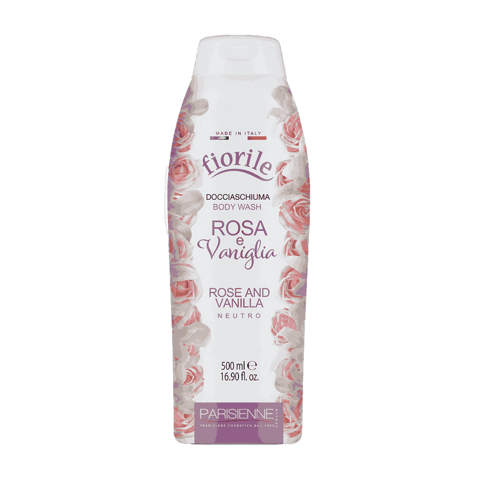 პარიზიენა-შხაპის გელი ვარდით და ვანილით.500 მლ