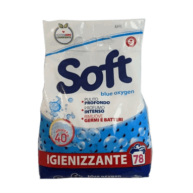სოფტი-სარეცხი ფხვნილი თეთრი და ფერადი ქსოვილისთვის 3.900კგ