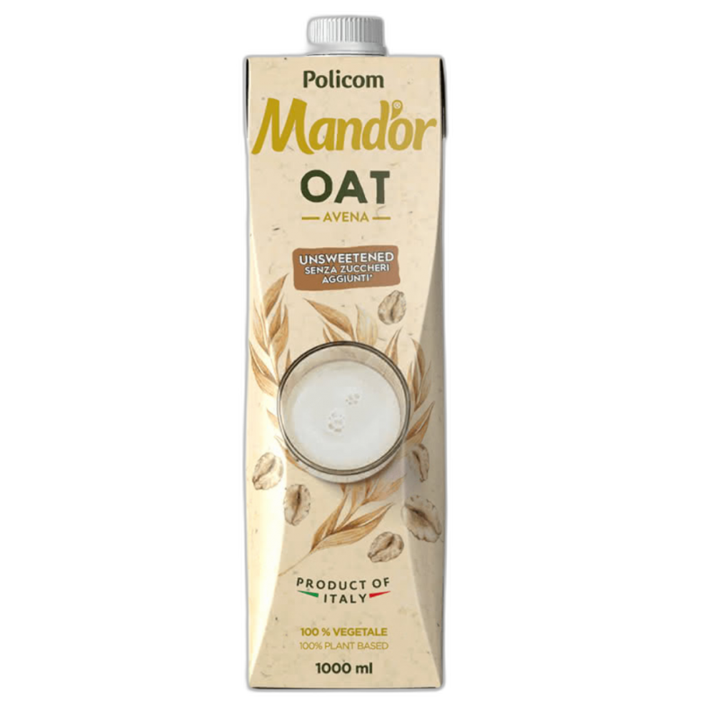 პოლიკომი-შვრიის რძე ვეგანური,ბუნებრივი შაქრით,ულაქტოზო 12%-იანი.1ლ