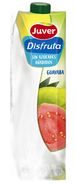 Juver - წვენი დისფრუტა გუავათი, უშაქრო, უგლუტენო 1.ლ